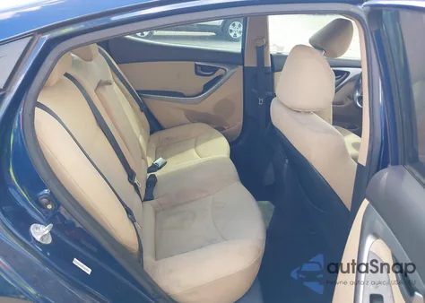 2013 Hyundai Elantra Gls from USA, damaged, VIN KMHDH4AE3DU873926